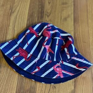 Flamingo Print Bucket Hat